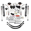 8.5 In. ADX 2.5 Coilover Lift Kit With 4-Link Conversion And ADX M2.0 Shocks.