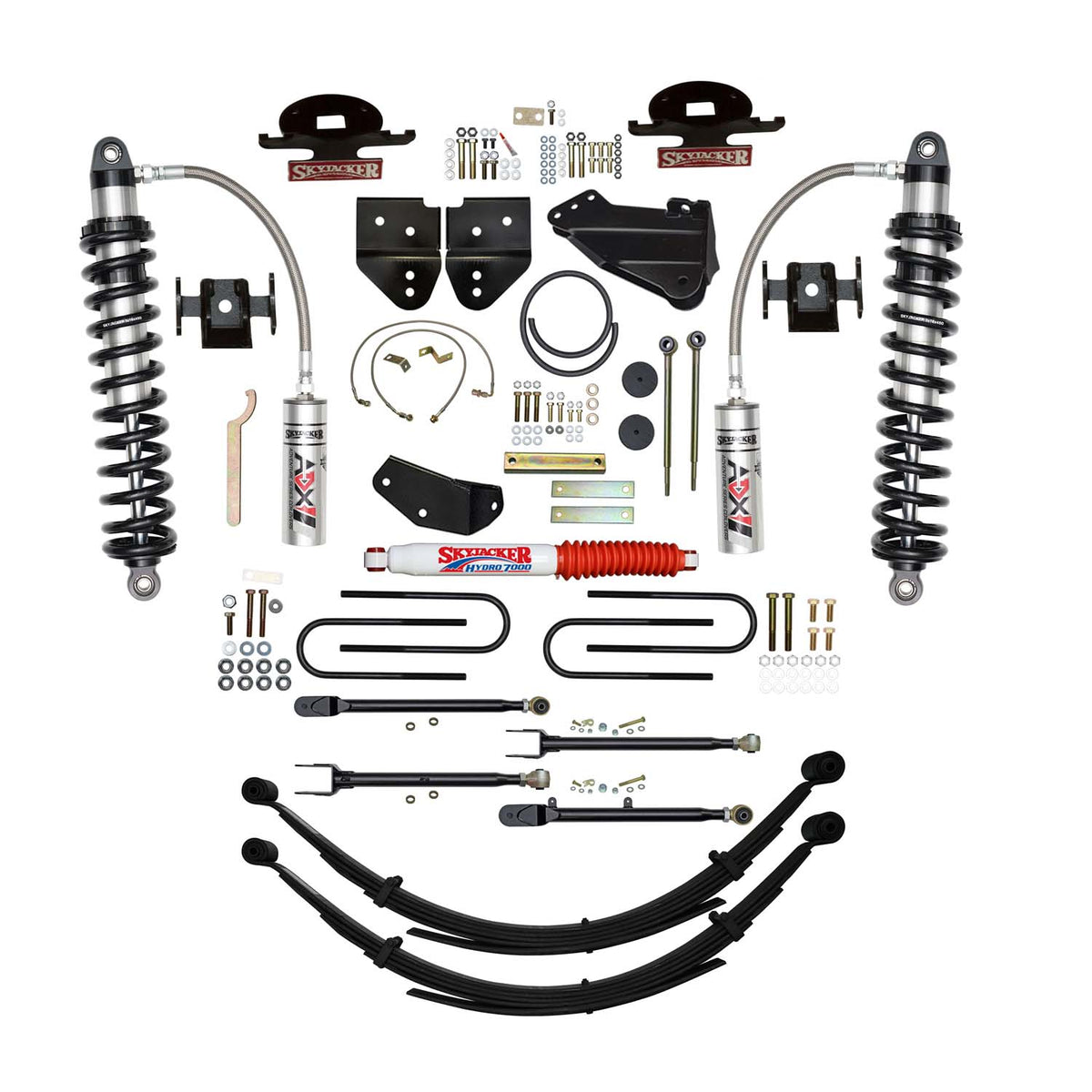 8.5 In. ADX 2.5 Coilover Suspension Lift Kit With 4-Link Conversion.