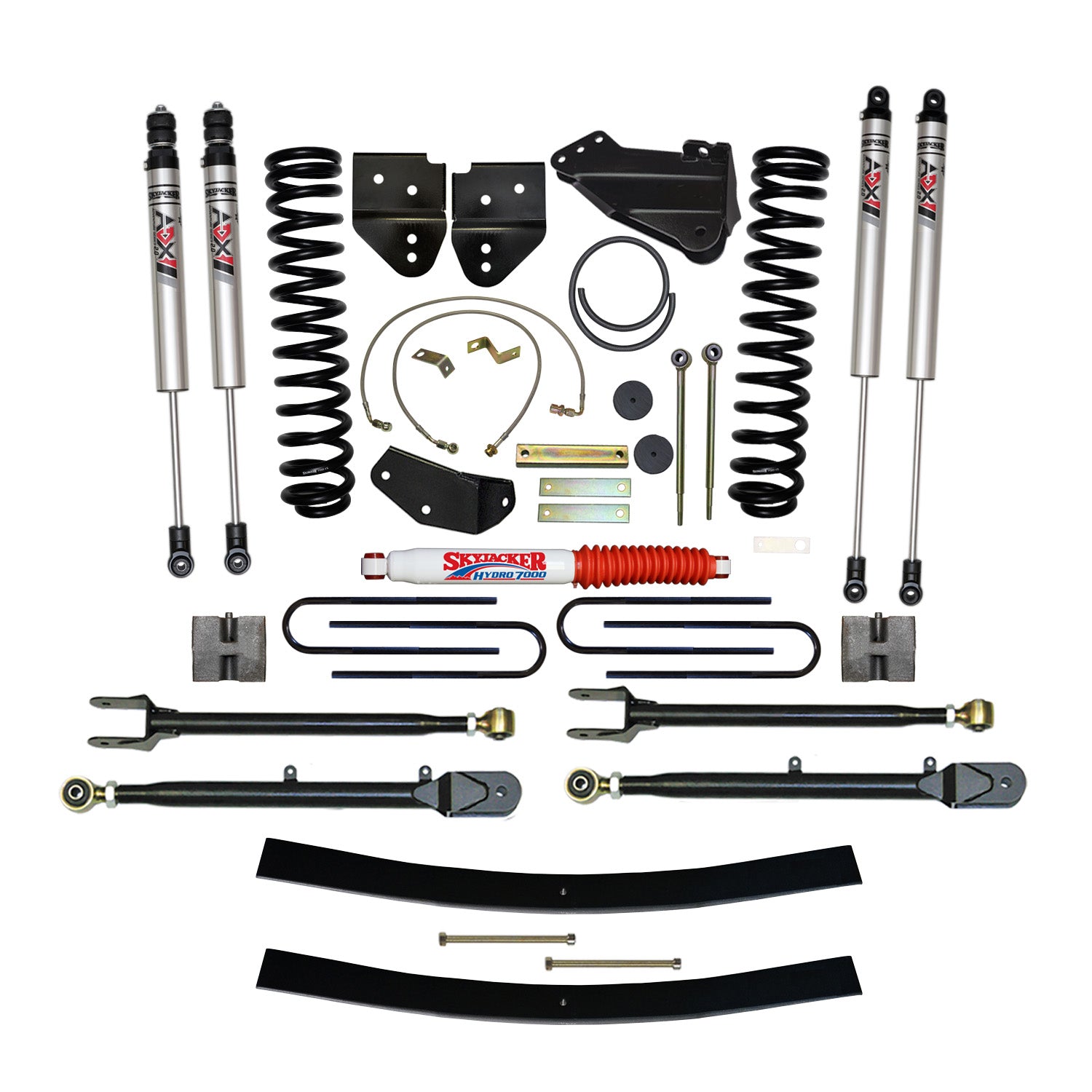 8.5 In. Suspension Lift Kit With ADX M2.0 Aluminum Monotube Shocks.
