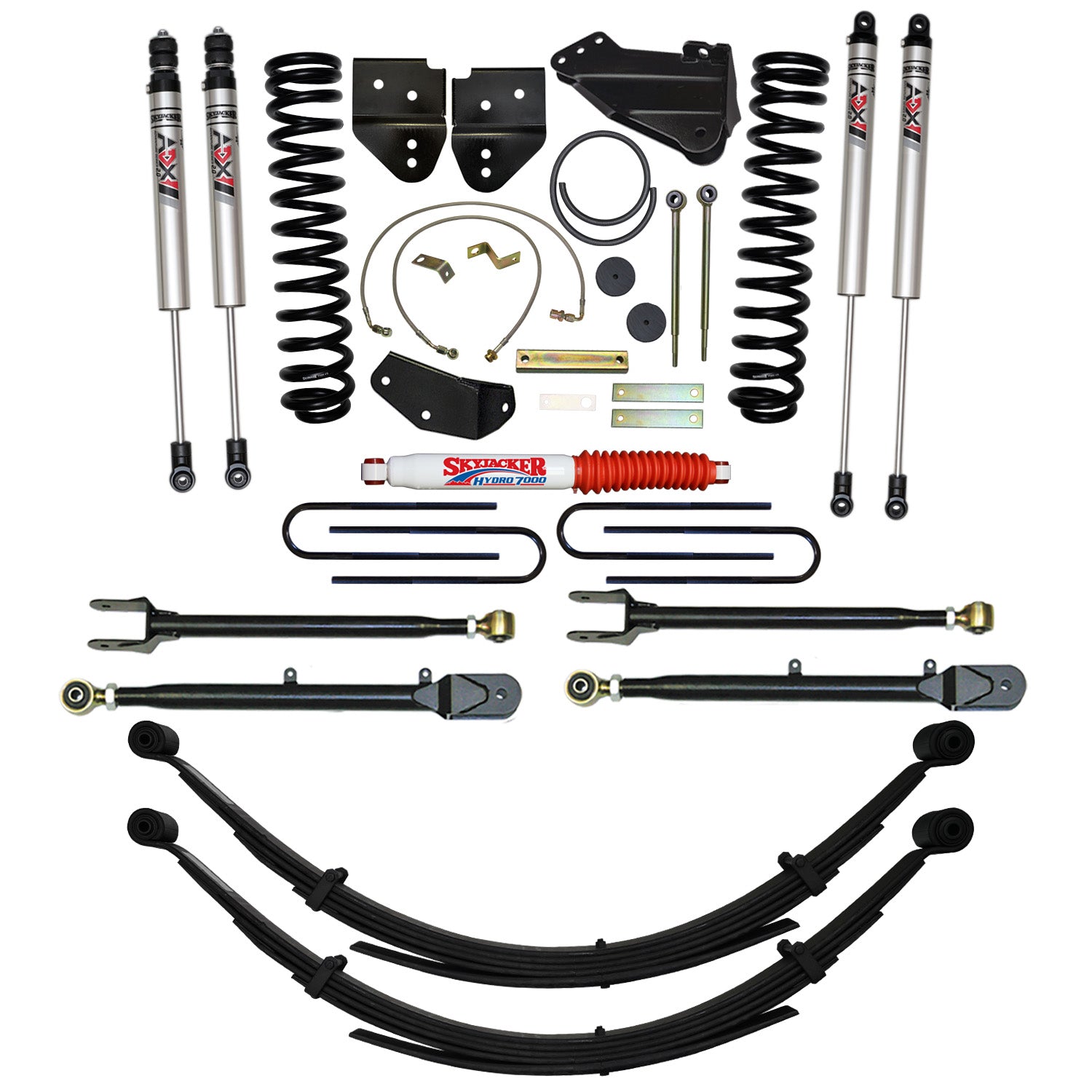 8.5 In. Suspension Lift Kit With ADX M2.0 Aluminum Monotube Shocks.