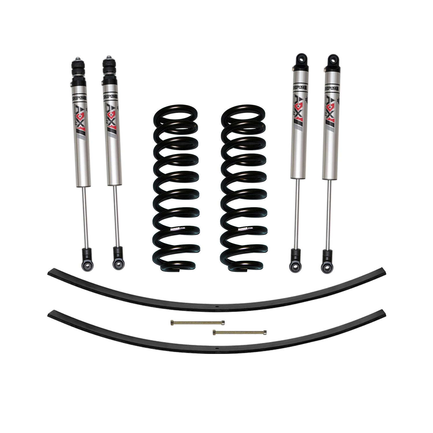 2 In. Suspension Lift Kit With ADX M2.0 Aluminum Monotube Shocks.