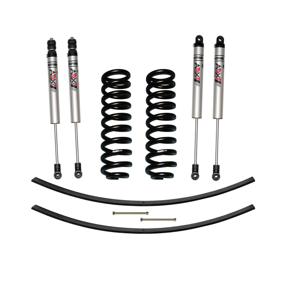 2 In. Suspension Lift Kit With ADX M2.0 Aluminum Monotube Shocks.