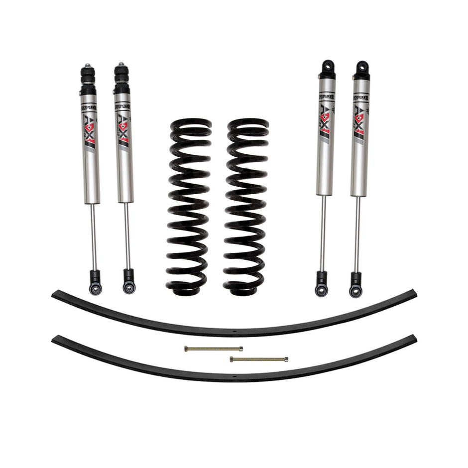 2 In. Suspension Lift Kit With ADX M2.0 Aluminum Monotube Shocks.