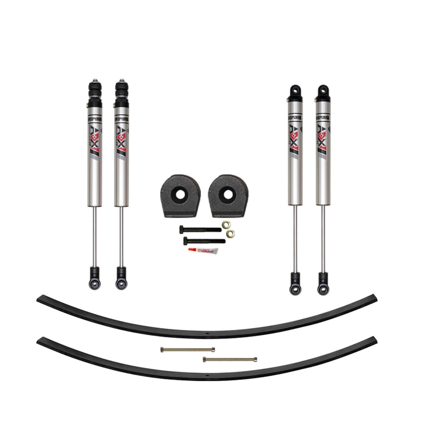 2.5 In. Suspension Lift Kit With ADX M2.0 Aluminum Monotube Shocks.