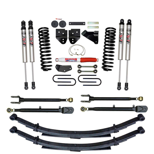 4 In. Suspension Lift Kit With ADX M2.0 Aluminum Monotube Shocks.