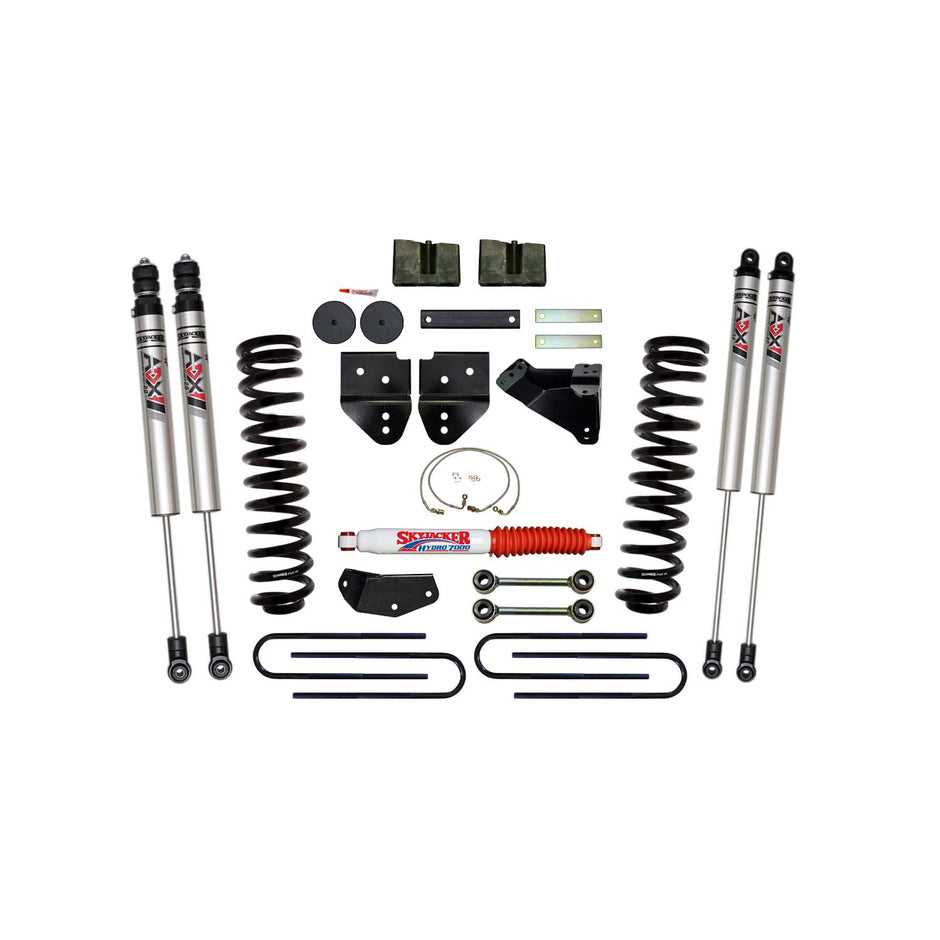 4 In. Suspension Lift Kit With ADX M2.0 Aluminum Monotube Shocks.