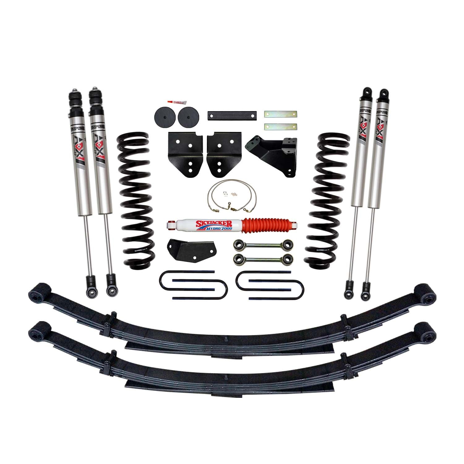 4 In. Suspension Lift Kit With ADX M2.0 Aluminum Monotube Shocks.