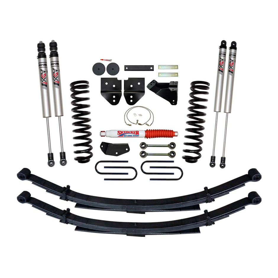 4 In. Suspension Lift Kit With ADX M2.0 Aluminum Monotube Shocks.