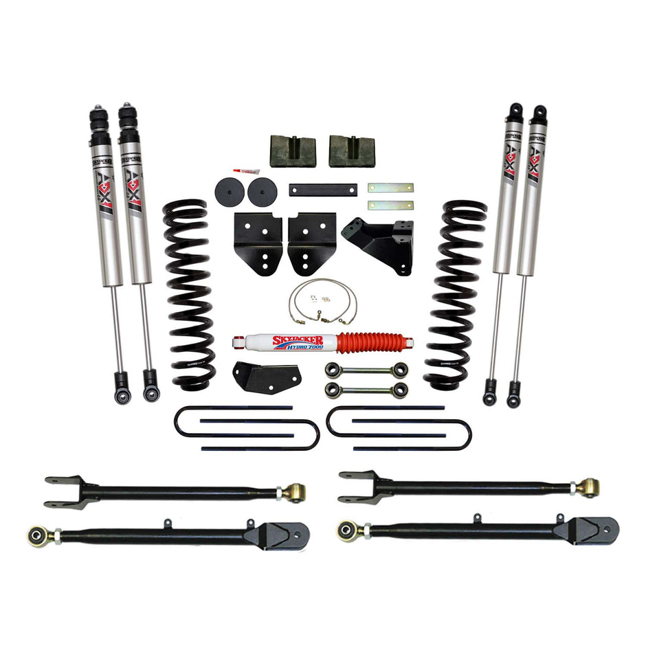 4 In. Suspension Lift Kit With ADX M2.0 Aluminum Monotube Shocks.