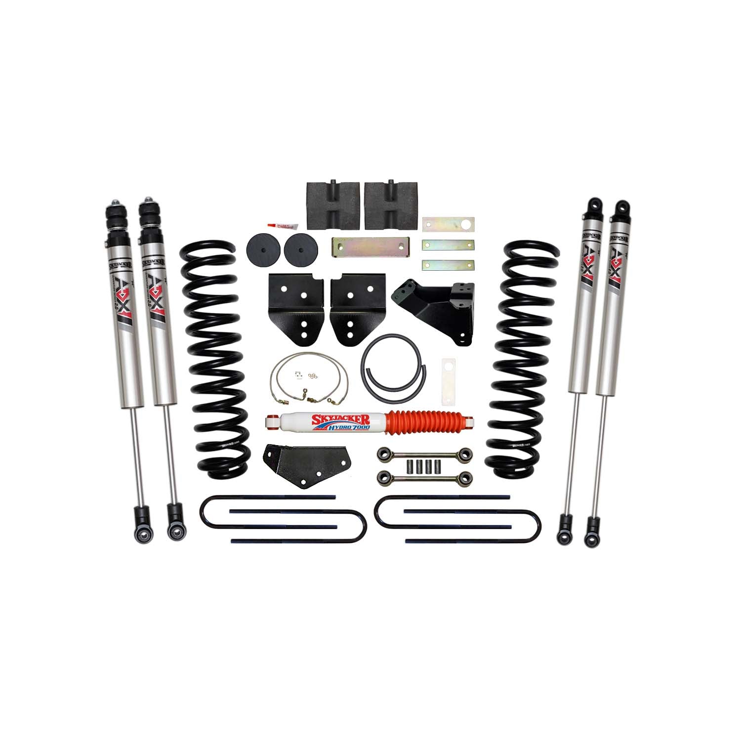 6 In. Suspension Lift Kit With ADX M2.0 Aluminum Monotube Shocks.
