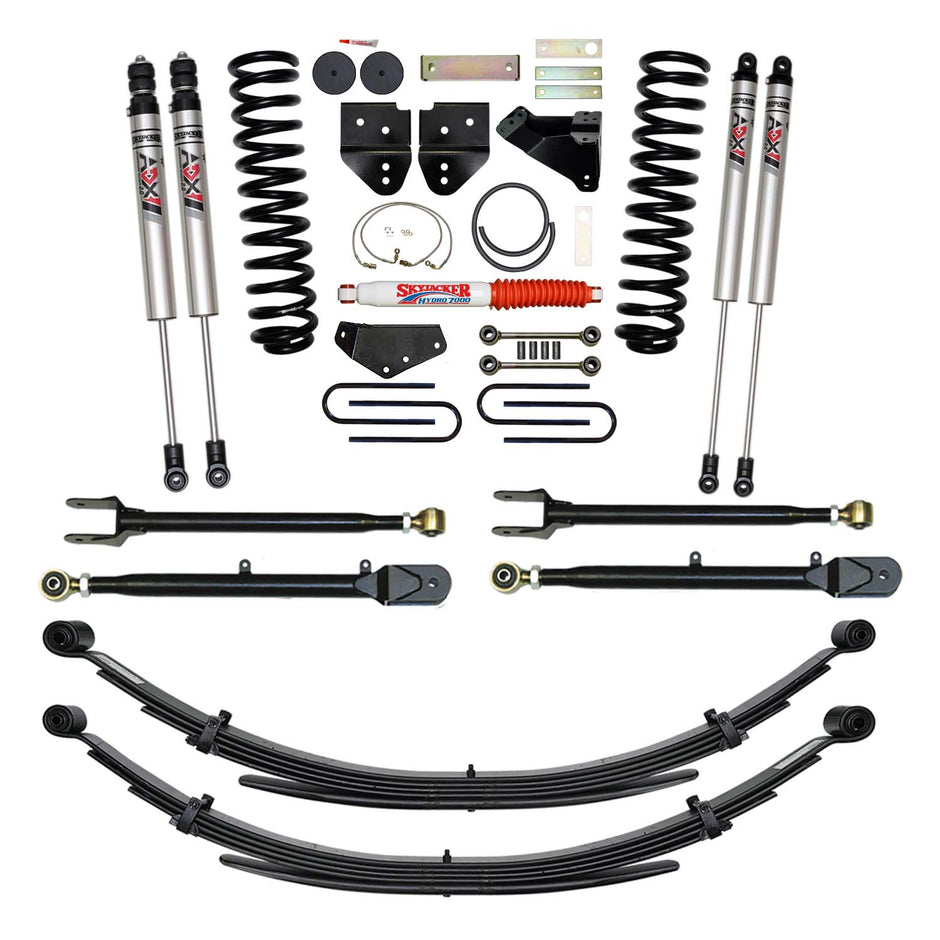 6 In. Suspension Lift Kit With ADX M2.0 Aluminum Monotube Shocks.