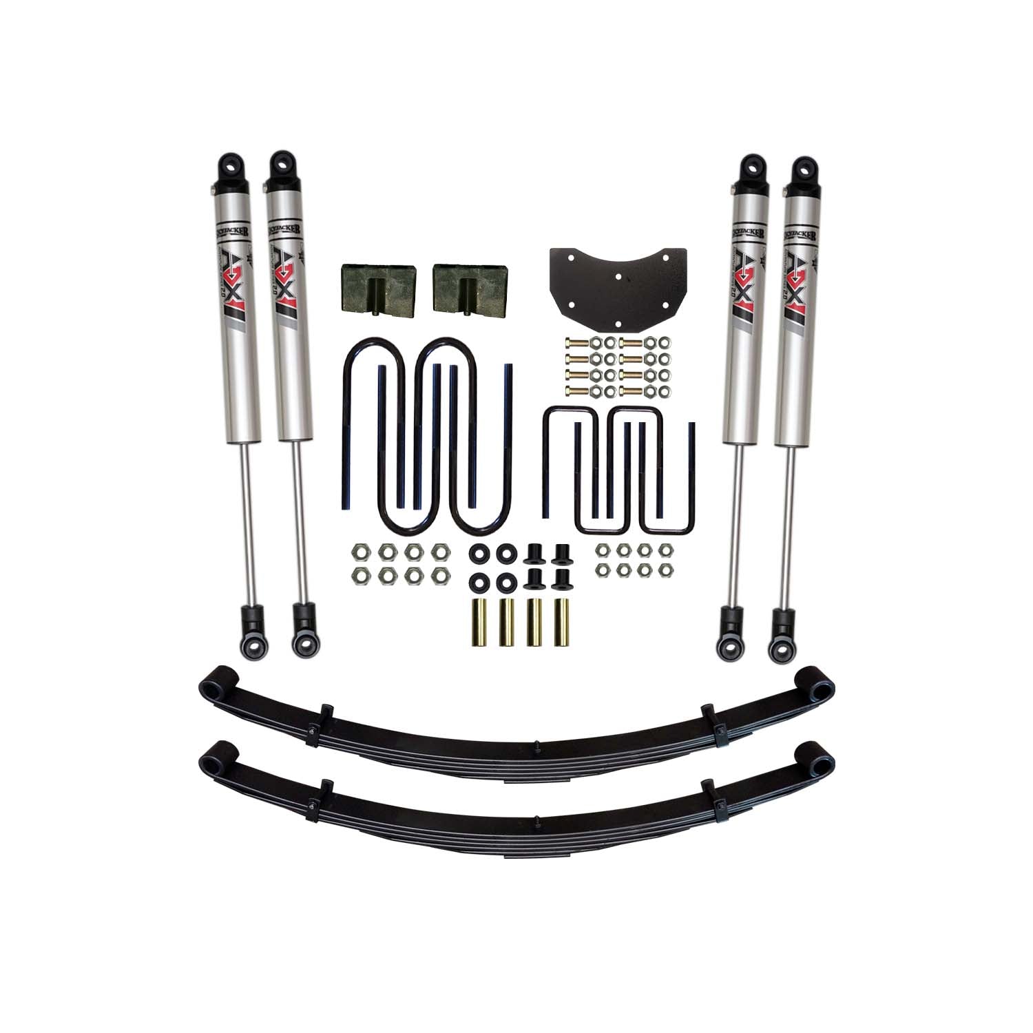 6 In. Suspension Lift Kit With ADX M2.0 Aluminum Monotube Shocks.