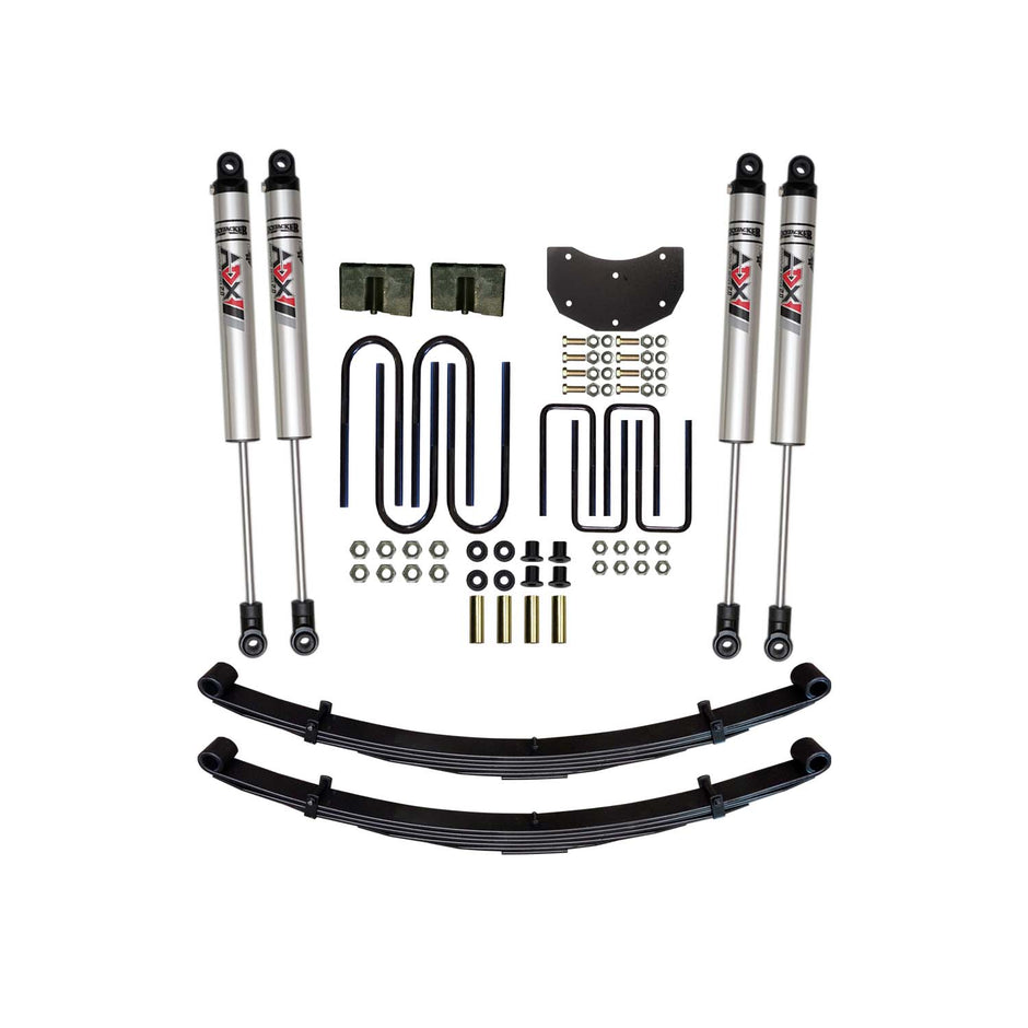 6 In. Suspension Lift Kit With ADX M2.0 Aluminum Monotube Shocks.