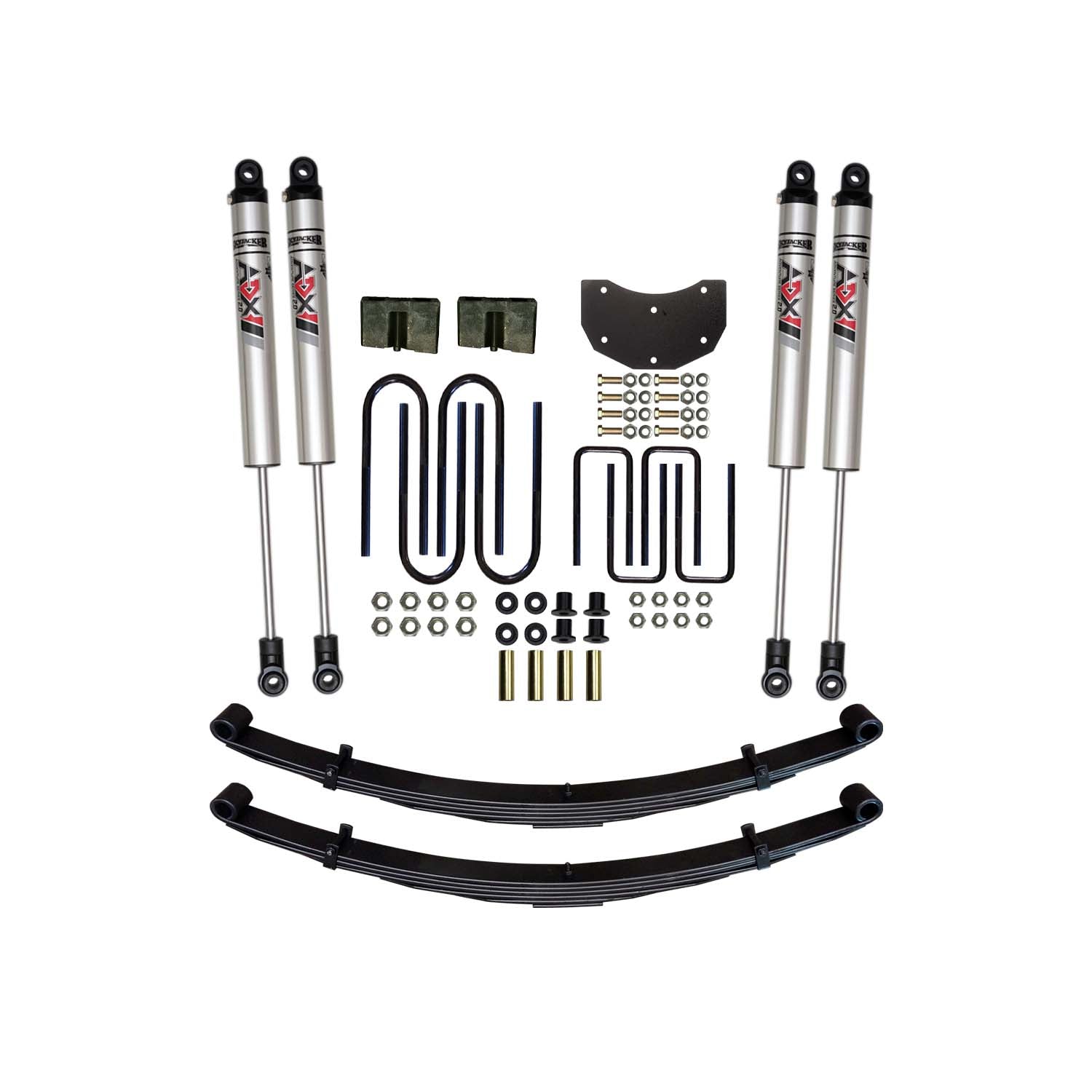 6 In. Suspension Lift Kit With ADX M2.0 Aluminum Monotube Shocks.