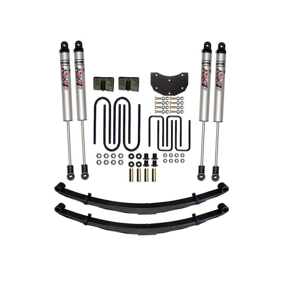 6 In. Suspension Lift Kit With ADX M2.0 Aluminum Monotube Shocks.