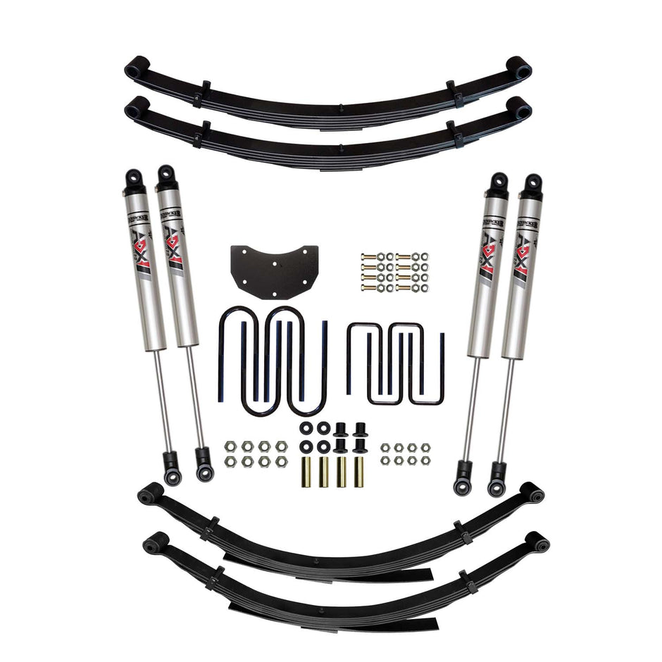 6 In. Suspension Lift Kit With ADX M2.0 Aluminum Monotube Shocks.
