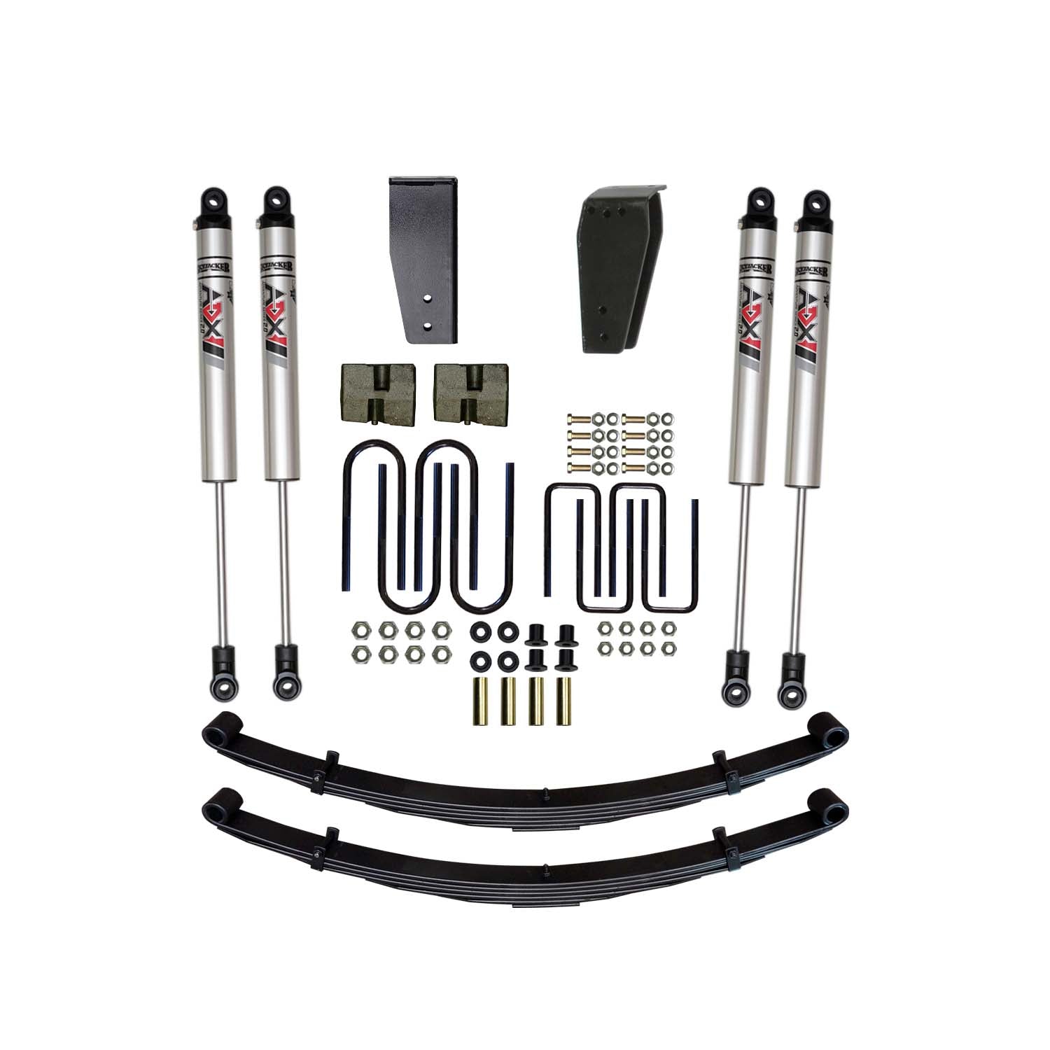 6 In. Suspension Lift Kit With ADX M2.0 Aluminum Monotube Shocks.