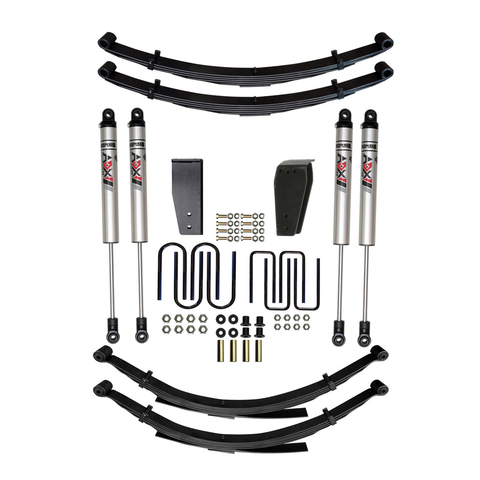 6 In. Suspension Lift Kit With ADX M2.0 Aluminum Monotube Shocks.