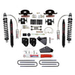 6 In. ADX 2.5 Remote Reservoir Coilover Lift Kit With Black MAX Shocks.