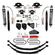 6 In. ADX 2.5 Remote Reservoir Coilover Lift Kit With Black MAX Shocks.