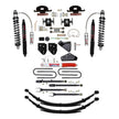 6 In. ADX 2.5 Coilover Lift Kit With 4-Link Conversion And Black MAX Shocks.