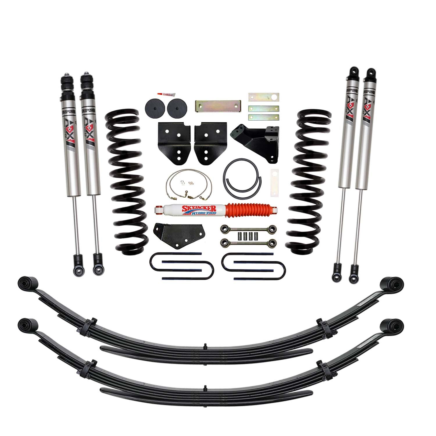6 In. Suspension Lift Kit With ADX M2.0 Aluminum Monotube Shocks.