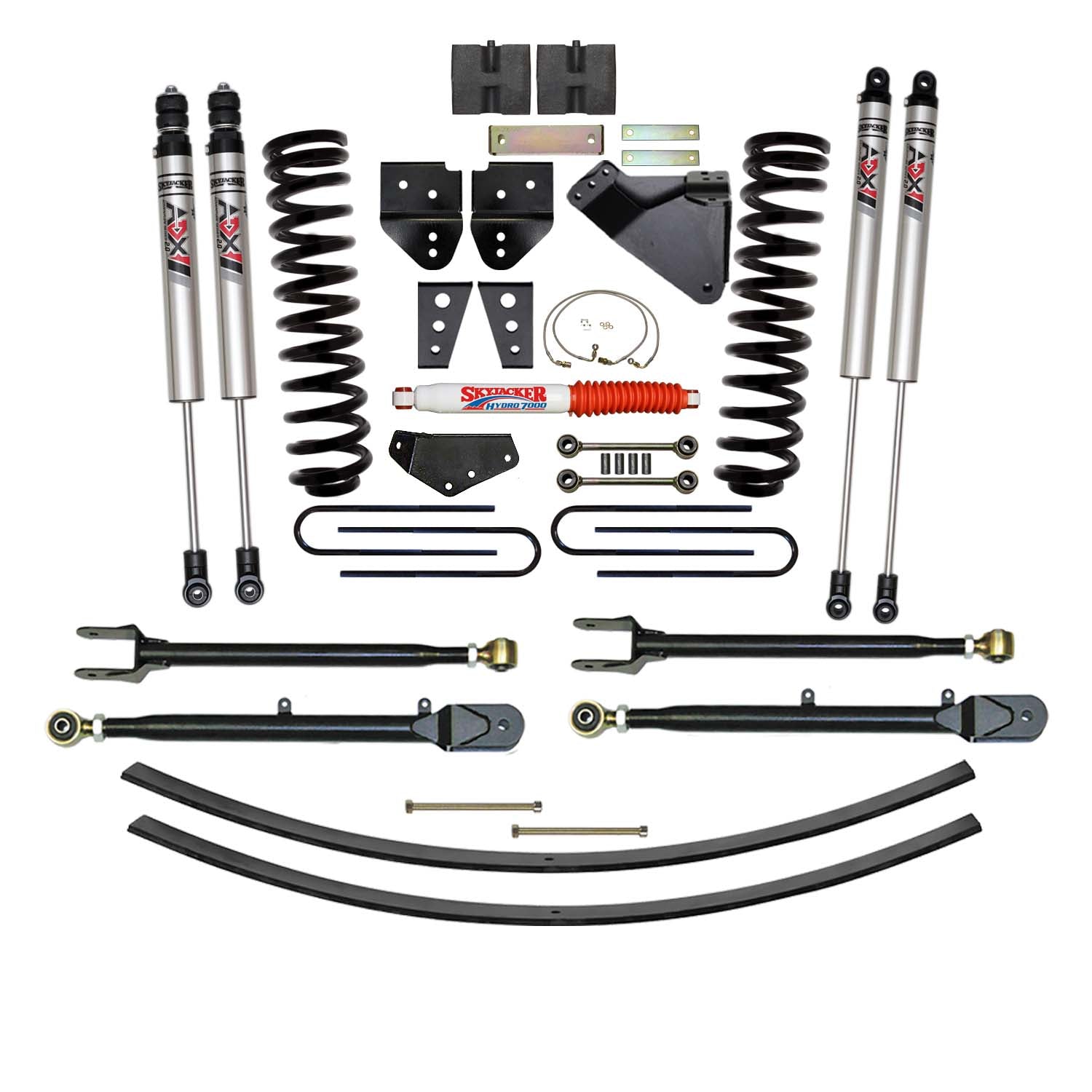 8.5 In. Suspension Lift Kit With ADX M2.0 Aluminum Monotube Shocks.