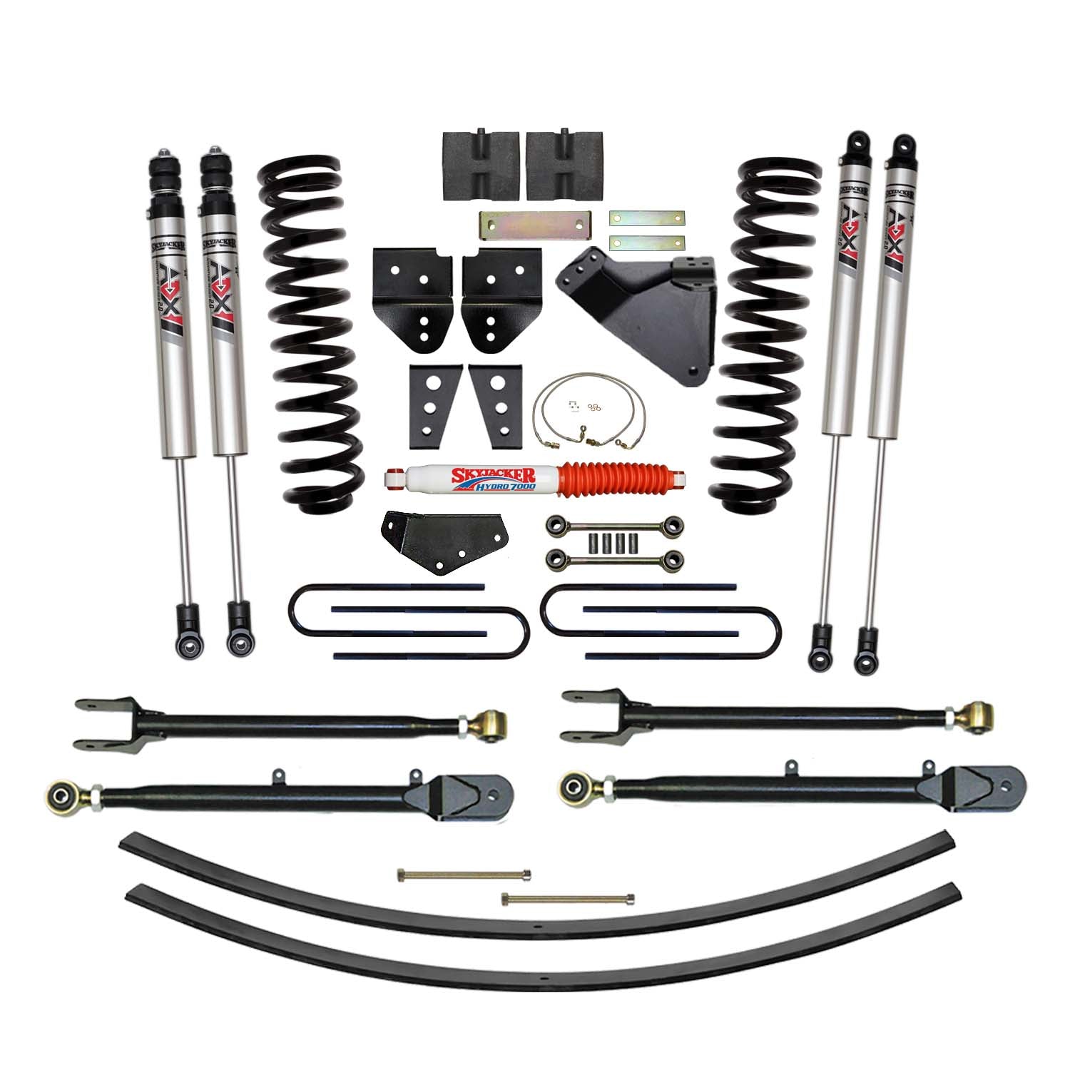 8.5 In. Suspension Lift Kit With ADX M2.0 Aluminum Monotube Shocks.