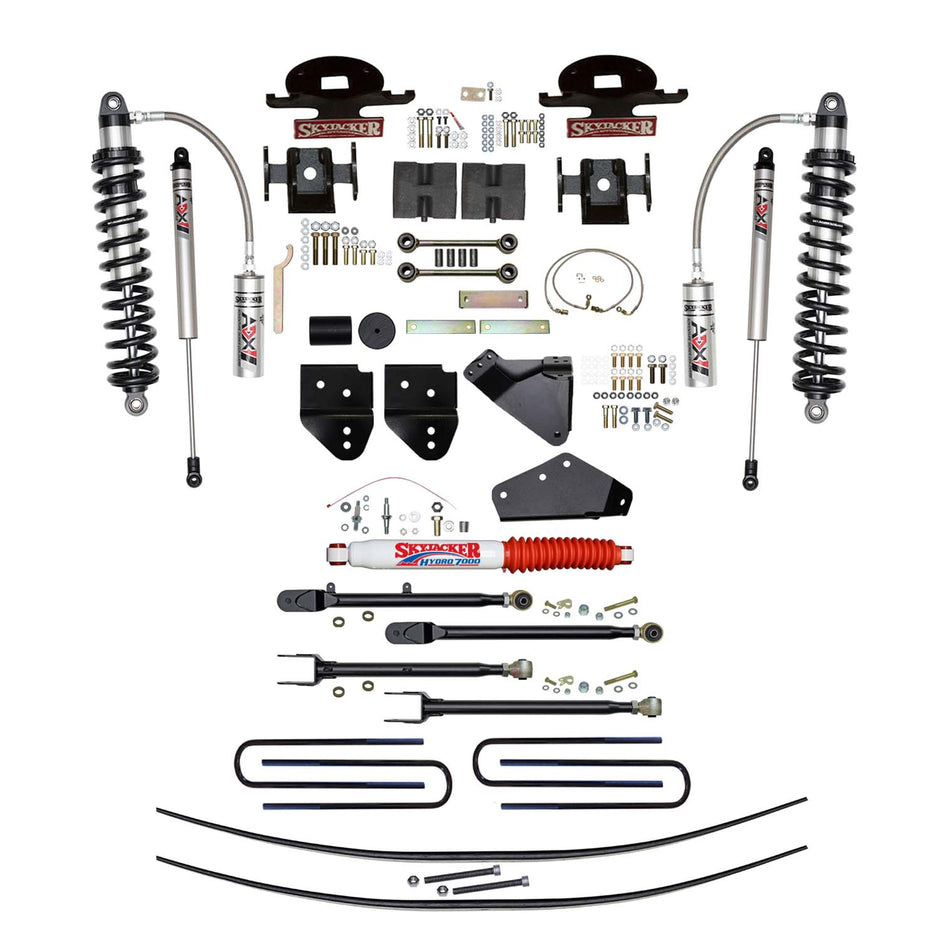 8.5 In. ADX 2.5 Coilover Lift Kit With 4-Link Conversion And ADX M2.0 Shocks.