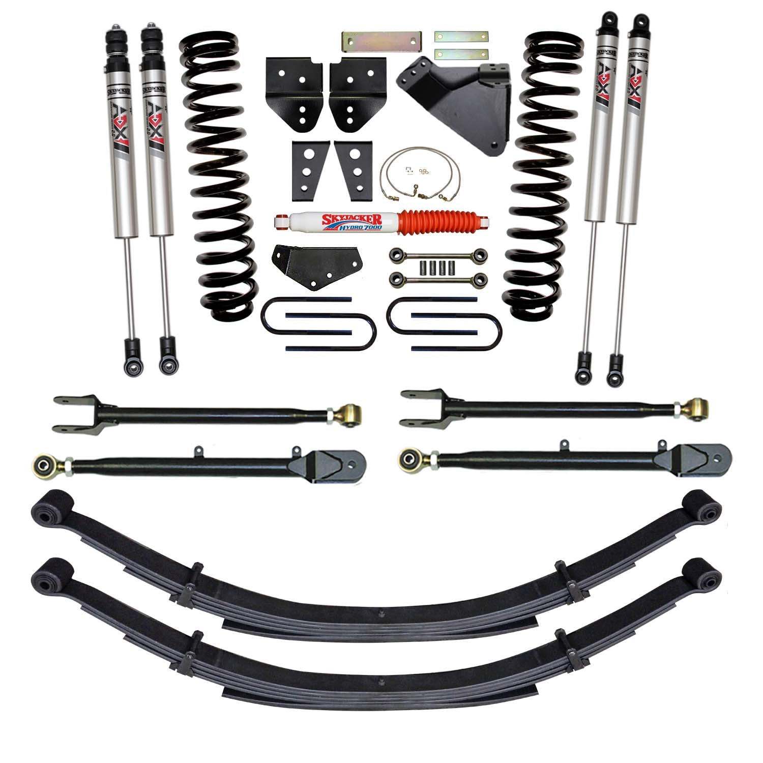 8.5 In. Suspension Lift Kit With ADX M2.0 Aluminum Monotube Shocks.