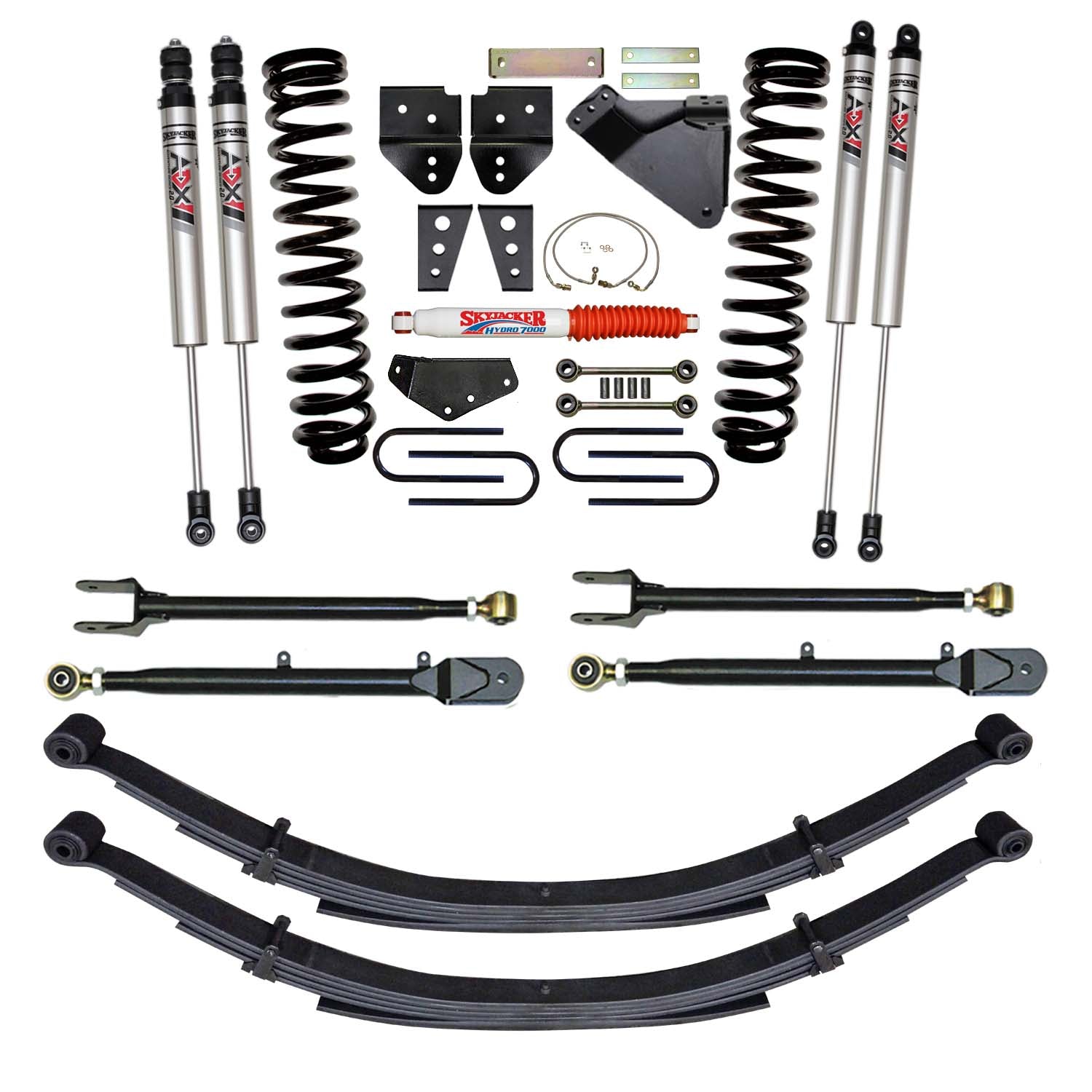 8.5 In. Suspension Lift Kit With ADX M2.0 Aluminum Monotube Shocks.