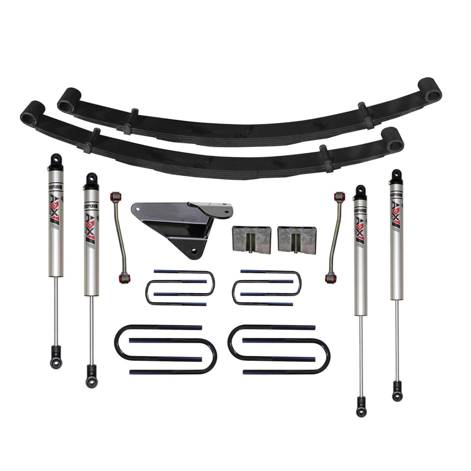 4 In. Suspension Lift Kit With ADX M2.0 Aluminum Monotube Shocks.