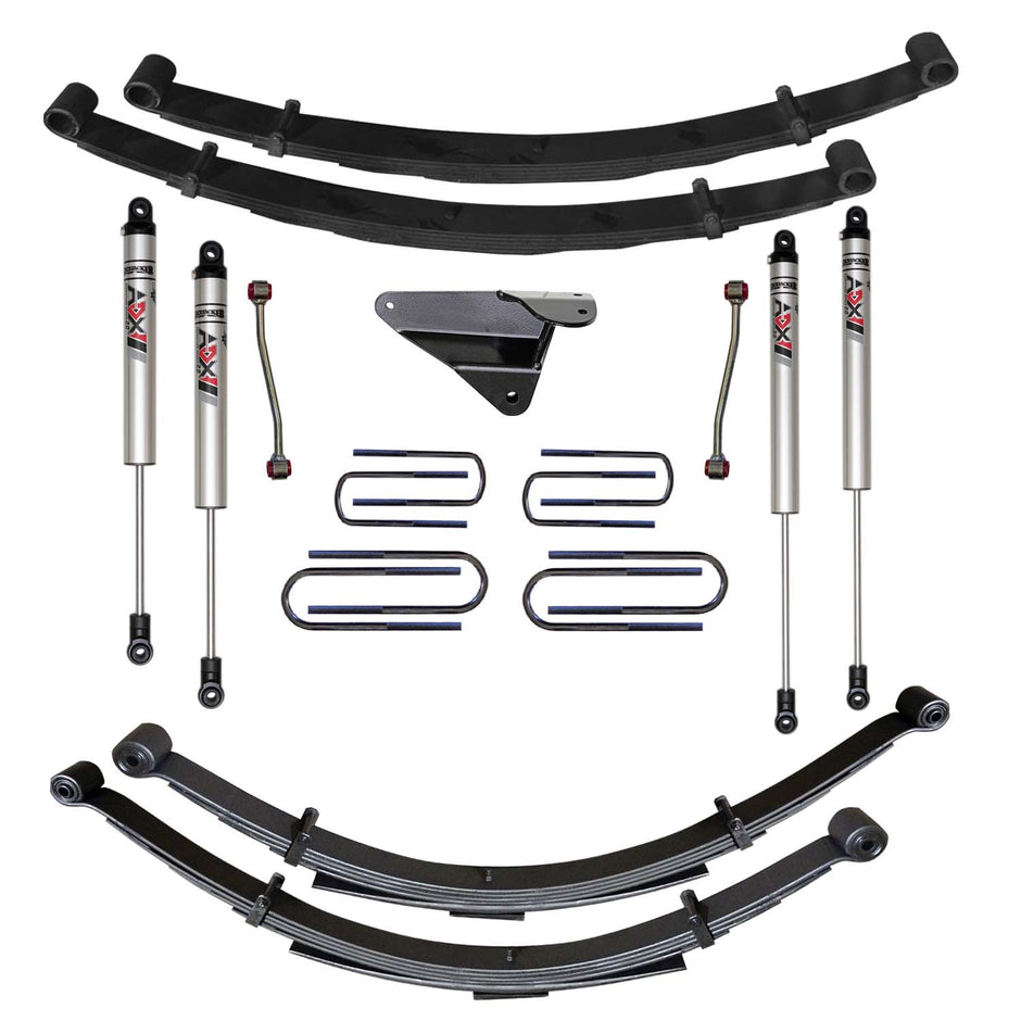 4 In. Suspension Lift Kit With ADX M2.0 Aluminum Monotube Shocks.