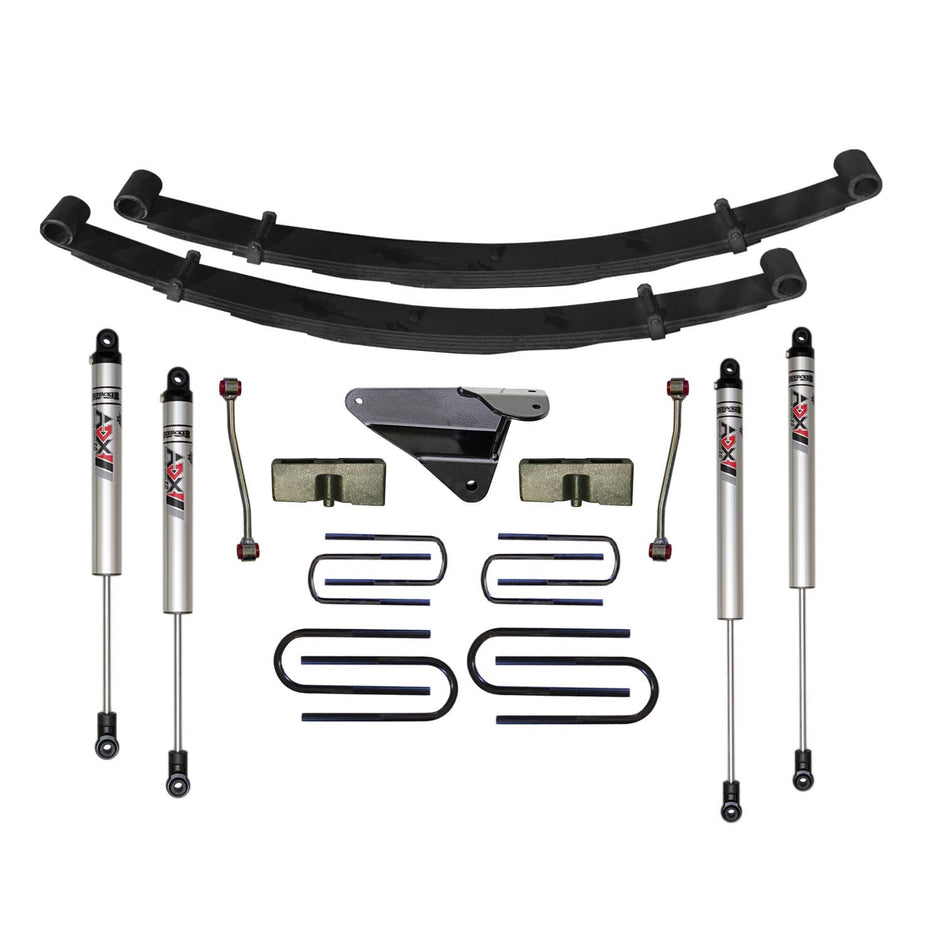 4 In. Suspension Lift Kit With ADX M2.0 Aluminum Monotube Shocks.