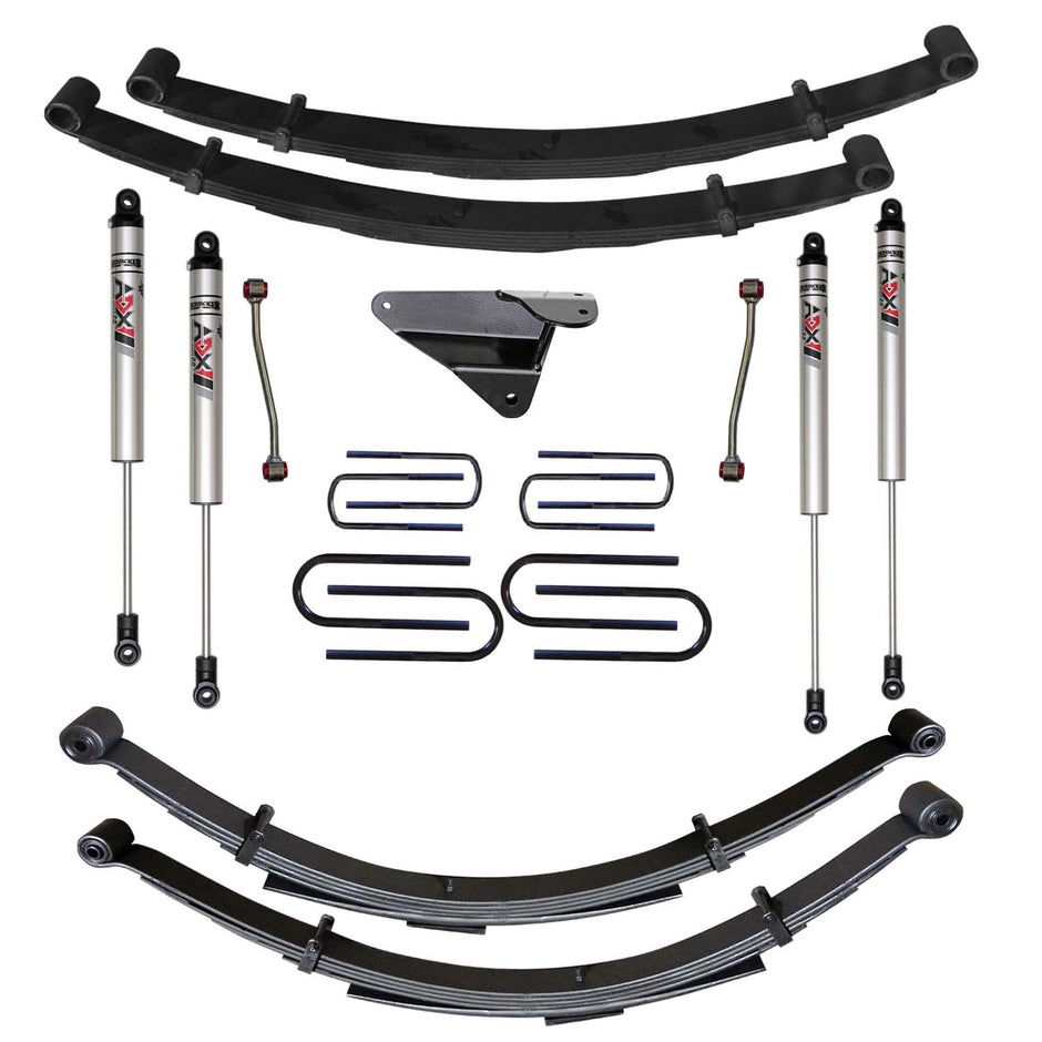 4 In. Suspension Lift Kit With ADX M2.0 Aluminum Monotube Shocks.