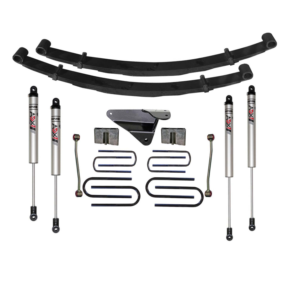 4 In. Suspension Lift Kit With ADX M2.0 Aluminum Monotube Shocks.