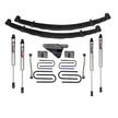 4 In. Suspension Lift Kit With ADX M2.0 Aluminum Monotube Shocks.