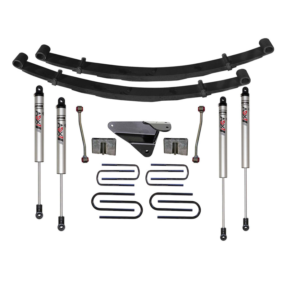 4 In. Suspension Lift Kit With ADX M2.0 Aluminum Monotube Shocks.