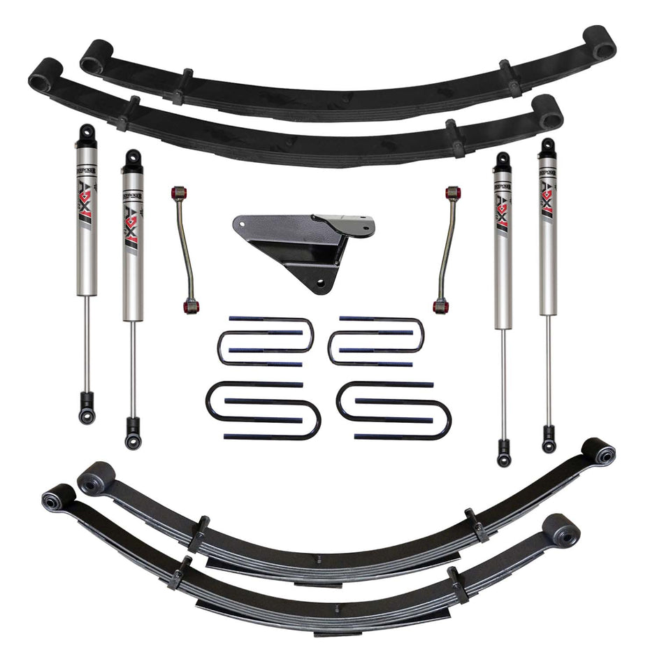 4 In. Suspension Lift Kit With ADX M2.0 Aluminum Monotube Shocks.