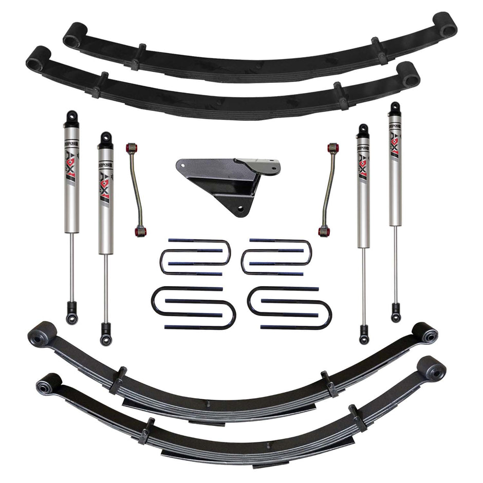 4 In. Suspension Lift Kit With ADX M2.0 Aluminum Monotube Shocks.