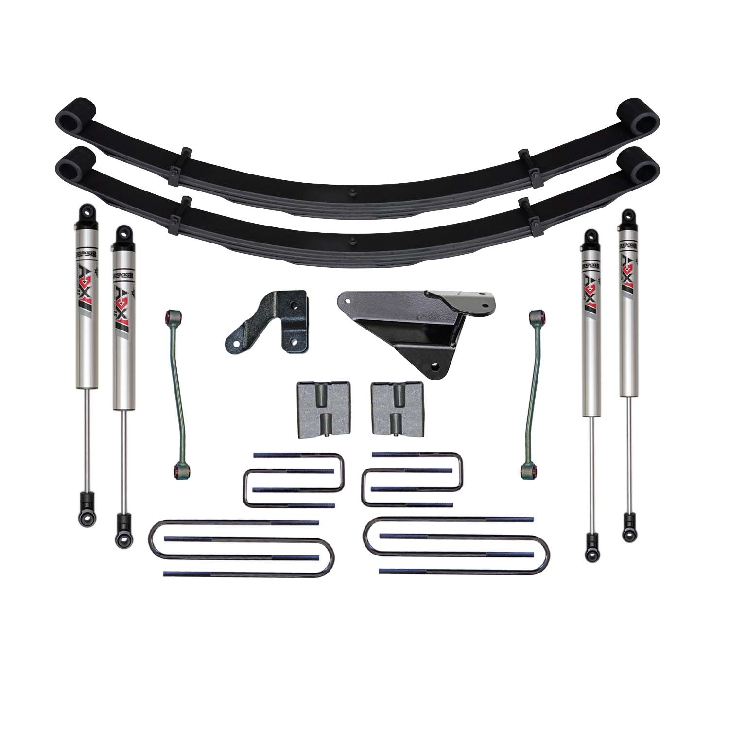 6 In. Suspension Lift Kit With ADX M2.0 Aluminum Monotube Shocks.