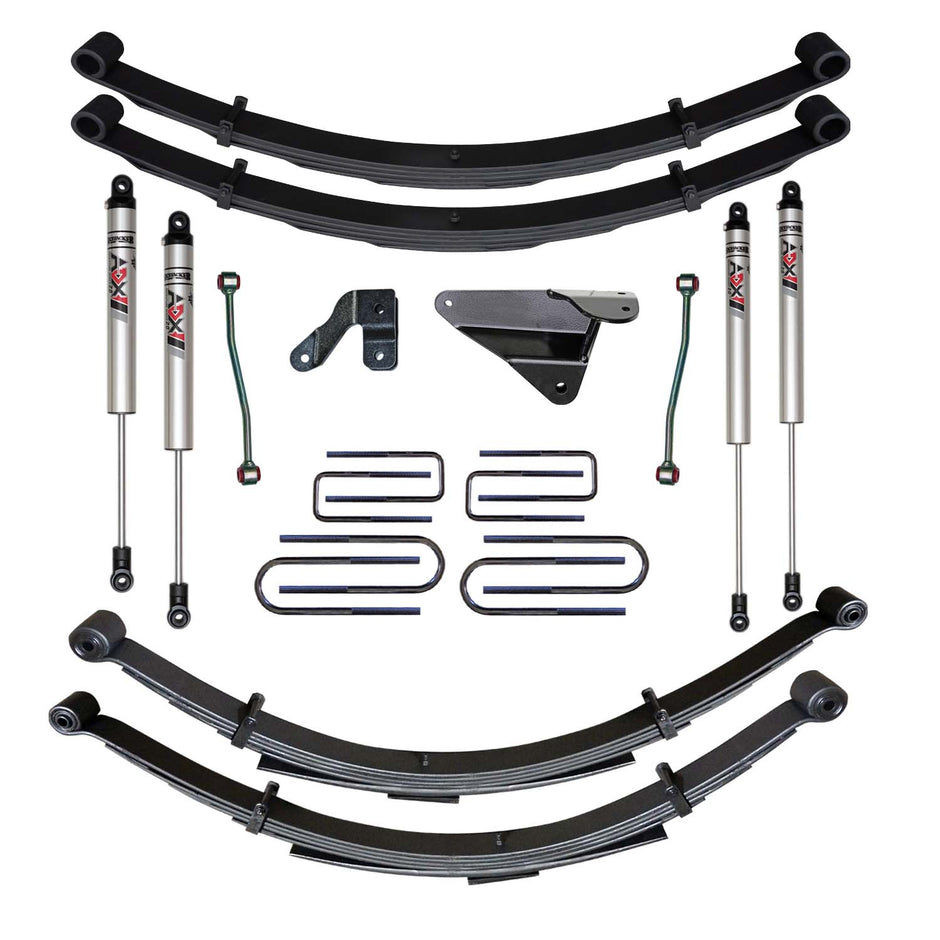 6 In. Suspension Lift Kit With ADX M2.0 Aluminum Monotube Shocks.