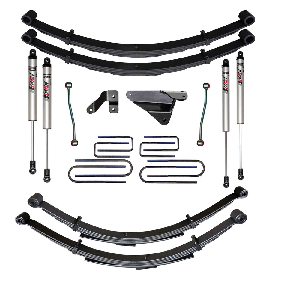 6 In. Suspension Lift Kit With ADX M2.0 Aluminum Monotube Shocks.
