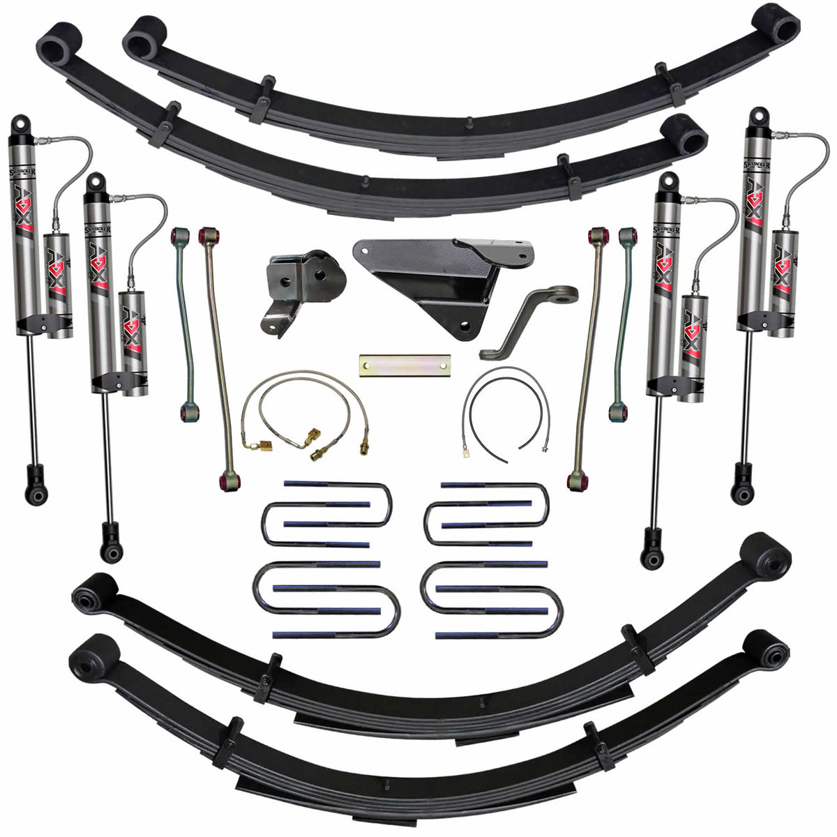Skyjacker - 8 In. Suspension Lift System With ADX 2.0 Remote Reservoir Monotube Shocks. - F9852MKS-AX