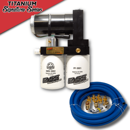FASS Titanium Signature Series Diesel Fuel System 140F 110GPH (Stock-700hp), 2018-2019, Ford F-150 3.0L Powerstroke
