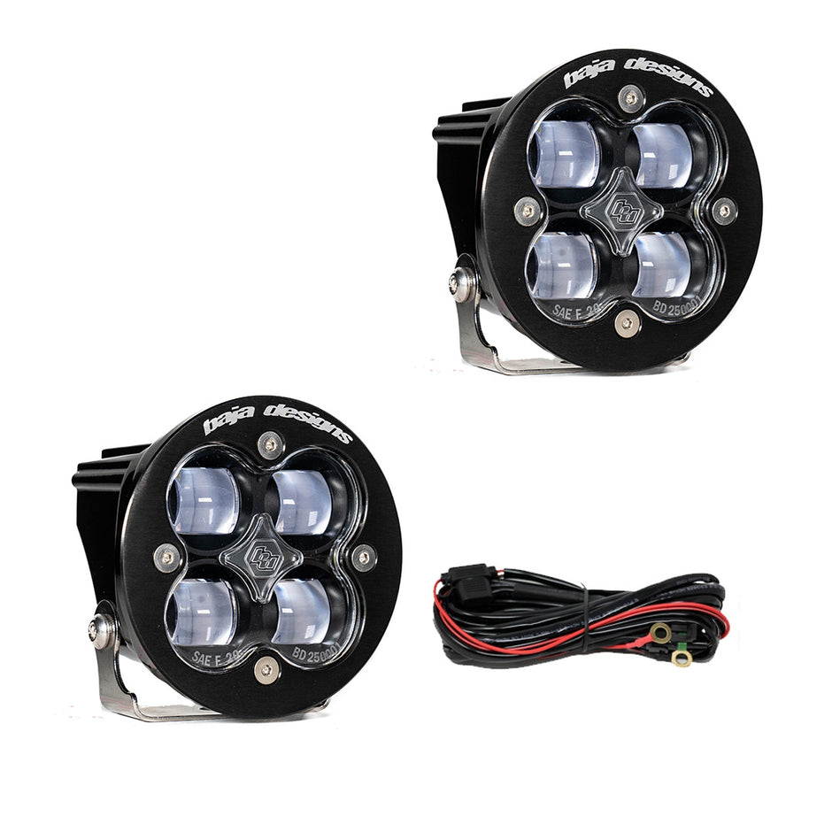 Squadron-R SAE LED Light Pod Pair (SAE Fog; Clear)