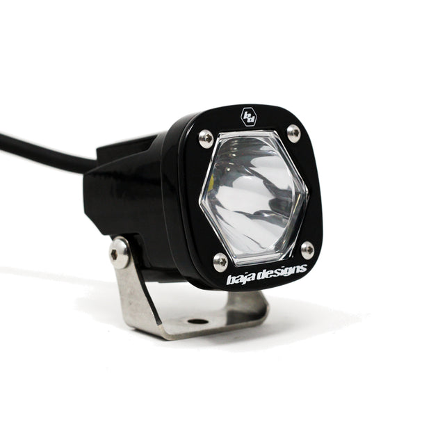 S1 Black LED Light Pod (Spot; Clear)