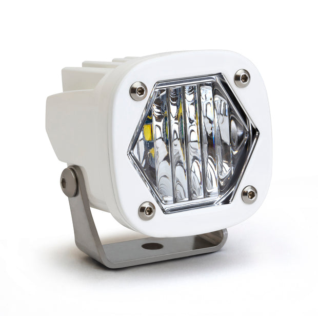 S1 White LED Light Pod (Wide Cornering; Clear)