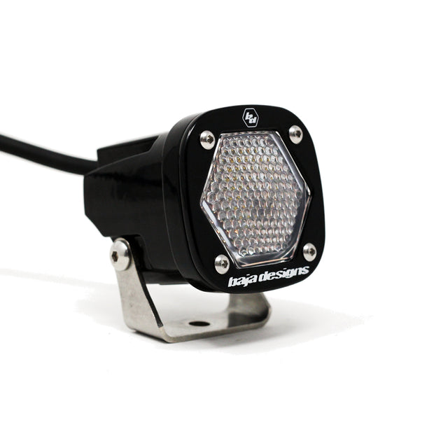 S1 Black LED Light Pod (Work/Scene; Clear)