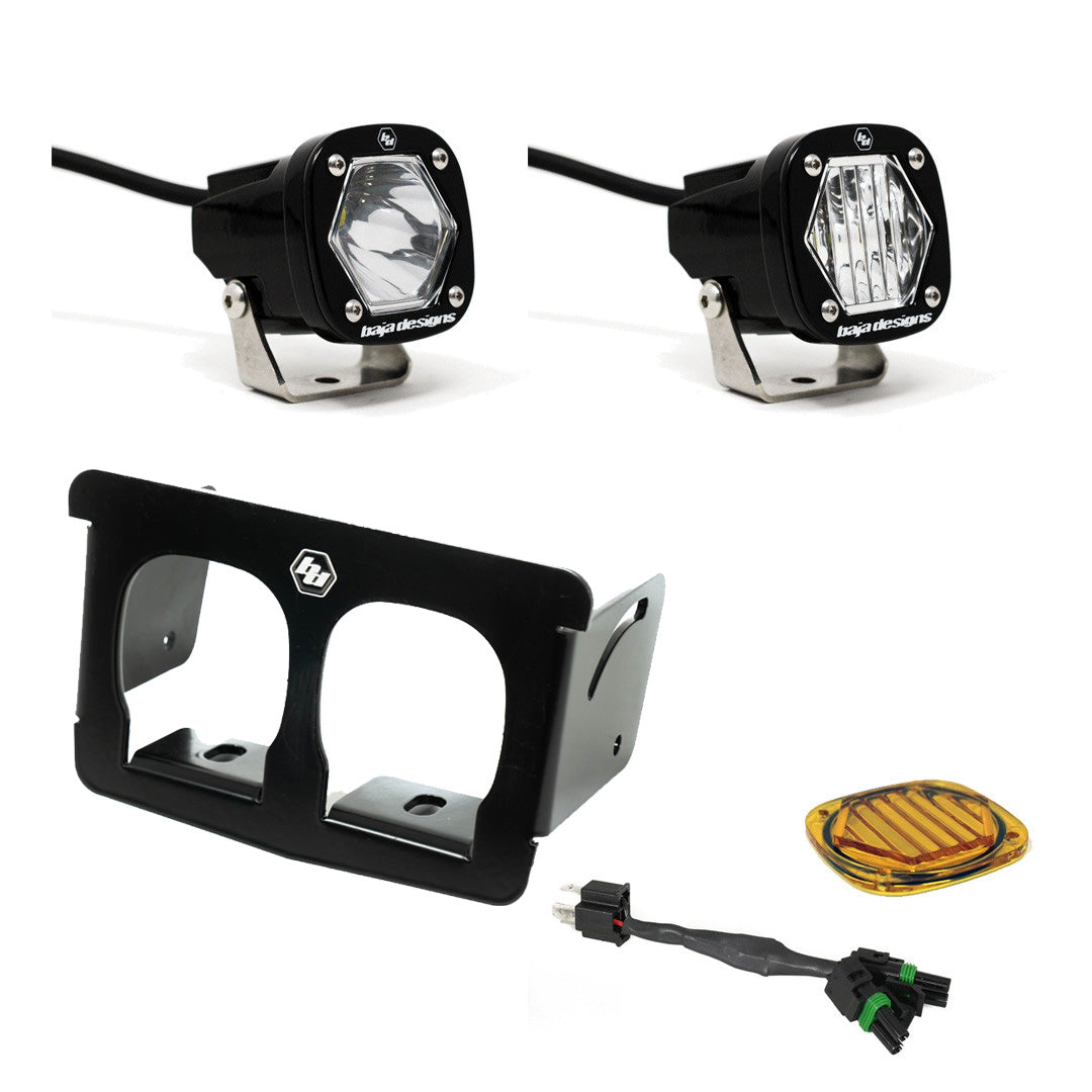 Suzuki  DRZ400/S/SM  DR650/SE/R/RE/S Dual S1 Headlight Kit